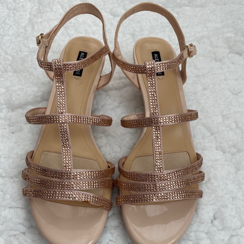 Rose Gold Gem Heels